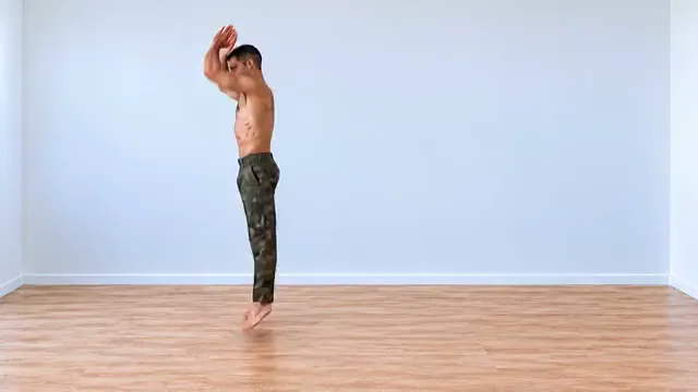 Burpee completo com flexão