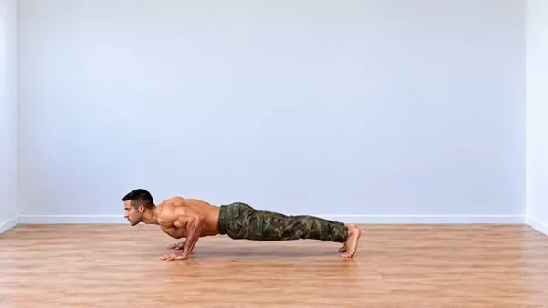 Burpee completo com flexão